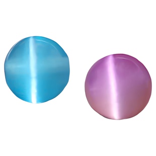 白粉猫眼石散珠半成品DIY串珠饰品配件珠子手工编织手链手串圆珠