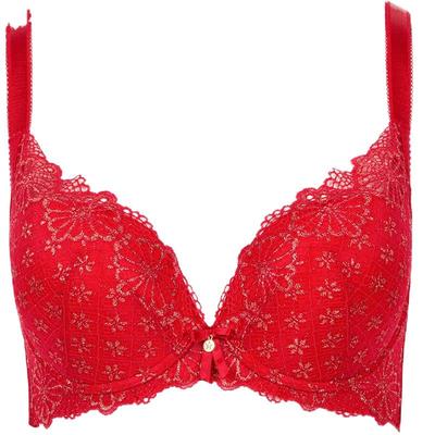 古今女士文胸舒适性感红色