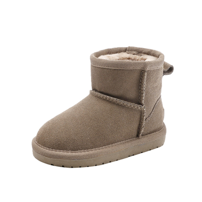 冬季加绒加厚男女儿童保暖雪地靴