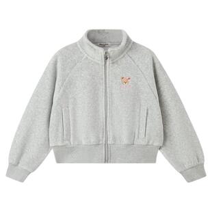 【抗静电】PawinPaw卡通小熊童装25年冬季新款女童针织外套保暖