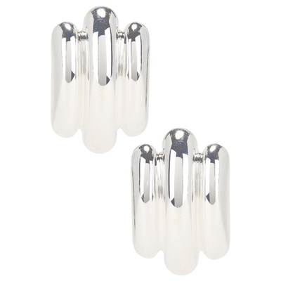 MEGA 耳饰 金属银色REVOLVE小众新款