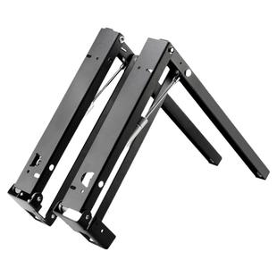 隐藏壁挂墙式鞋柜缓冲折叠换鞋凳椅玄关隐形支架配件五金件折叠凳