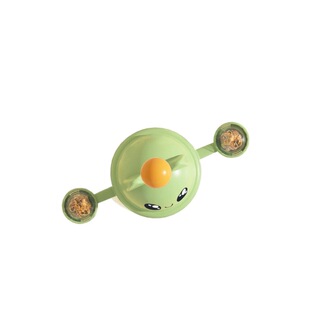 网红同款宠物猫玩具招财猫漏食不倒翁吸盘逗猫棒自嗨解闷益智玩具