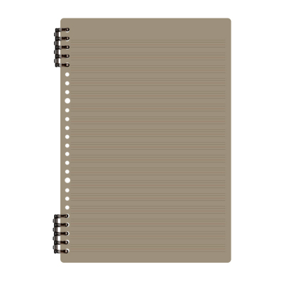 B5活页英语本可拆卸不硌手本子