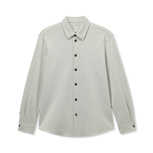 UNICA HOMME/高支精梳棉纱混纺翻领针织衬衫