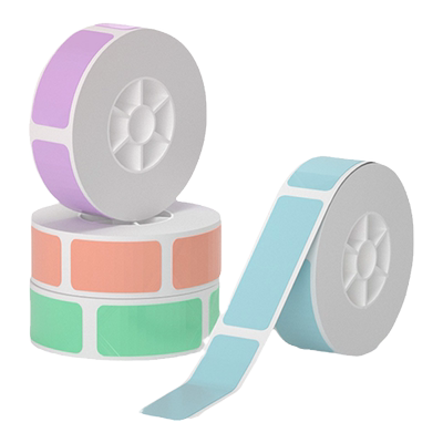 汉小印防水防油纯色间隙标签纸