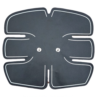 懒人腹肌帖通用导电水凝胶贴片电疗健腹贴瘦腹健身配件健腹神器