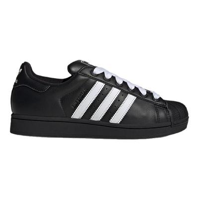 adidas阿迪达斯三叶草黑色贝壳头25秋中性SUPERSTAR II板鞋KK4474