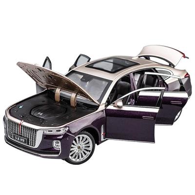 车致红旗H9合金124模型玩具车