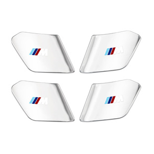 适用宝马19-26款5系X1X5X7iX3X4新3系内拉手门碗保护贴内饰改装