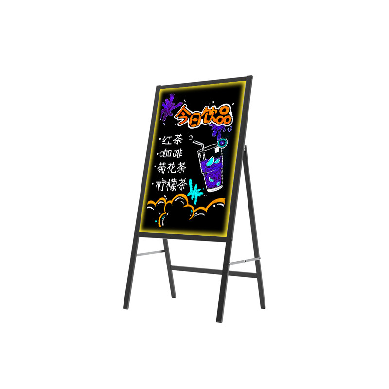 电子荧光板广告牌夜市摆摊价格展示牌可手写led发光板广告招牌