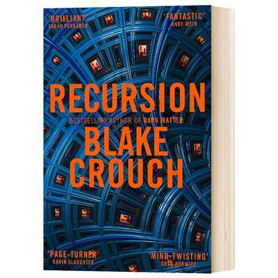 华研原版 递归 英文原版 Recursion Blake Crouch 记忆的玩物 科幻小说 英文版 进口英语书籍