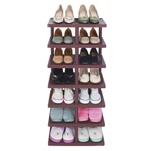 省空间多层塑料鞋架家用室内好看门口小号简易经济型组装置物架子