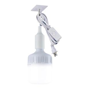 带线照明灯灯泡带插头家用LED开关E27螺口简易插座直插悬挂式节能