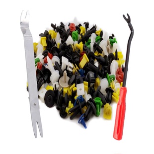 汽车通用型门板保险杠膨胀螺丝穿心钉仪表中网轮眉内饰板卡扣卡子