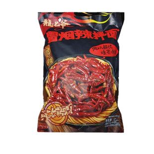 龙七爷冒烟辣拌面冒烟辣牛肉面青春版爆辣拌面袋装方便速食面310g