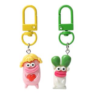 搞怪仿真丑萌蔬菜挂件钥匙扣背包可爱趣味可挂饰品简约个性配饰品