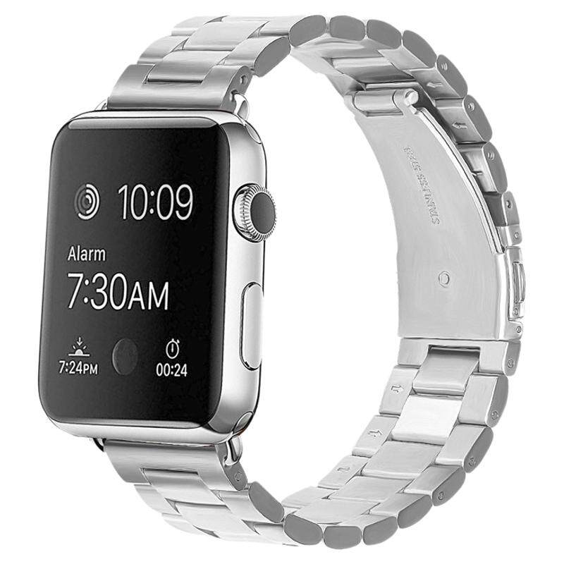 三株不锈钢金属适用iwatch表带