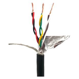 铜芯双绞屏蔽电缆RVSP2芯4芯6芯8芯10芯0.50.75 1平方485信号线