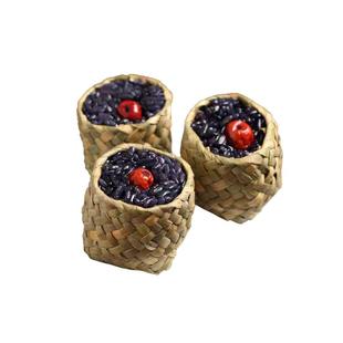 畲乡草袋乌米饭半成品速冻生制品特产畲族乌米饭八宝饭糯米饭