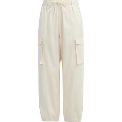 本来触感凉女士凉感工装贴袋直筒休闲阔腿裤2026夏新款BNT660013