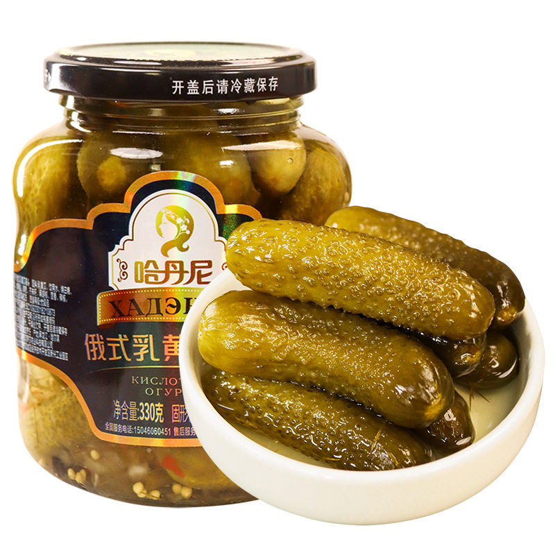 正宗酸黄瓜俄式乳酸黄瓜