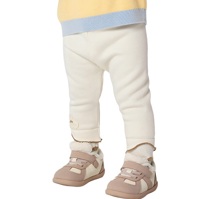 巴拉巴拉女童加绒打底裤婴儿宝宝裤子秋冬季新款童装儿童长裤加厚