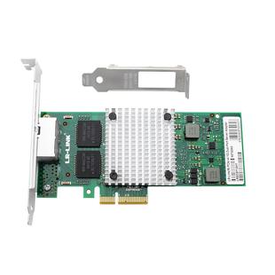 LR-LINK联瑞 工业级PCIE双口/四口千兆服务器网卡英特尔I210T4 工控机GigE相机机器视觉网卡LRES3004PT-A