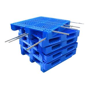 网格川字塑料托盘叉车防潮垫板仓库货架卡板地台拖盘物流货物托板