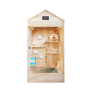 蜜袋鼯保温箱底网小飞鼠鹦鹉笼蜜袋鼬专用笼子保温箱松鼠笼饲养笼