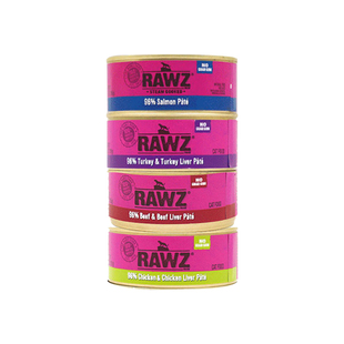 大菠萝宠物 罗斯Rawz肉丝主食无胶天然猫罐头鸡肉火鸡肉三文鱼