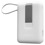 适用小米磁吸支架自带线充电宝10000毫安7.5W透明保护套防摔防滑半包防划耐磨软壳收纳保护真机开模孔位贴合