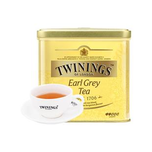 twinings英国川宁进口豪门伯爵红茶罐装500g英式下午茶茶叶