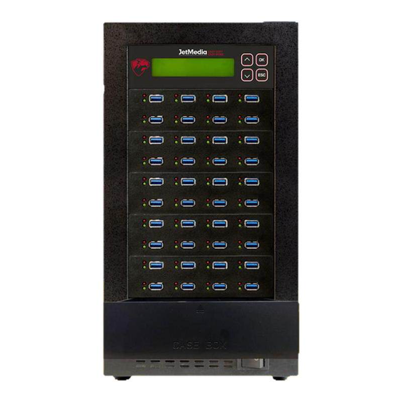 捷美U340高速USB3.0拷贝机 1拖39优盘对拷机SD卡TF卡内存卡复制机