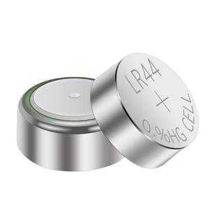LR44纽扣碱性电池适用AG13 L1154 A76 SR44 357A通用月球灯钥匙手表计算机玩具遥控器卡尺1.5V碱性小电池圆形