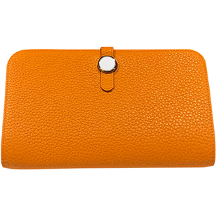 潮牌真皮护照夹女卡包ins简约h家钱包保护套韩国收纳证件包机票本