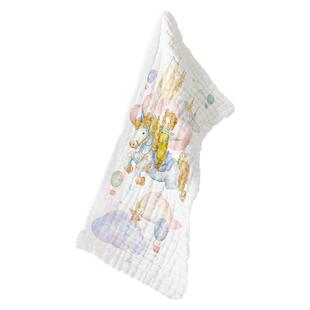 婴儿拍嗝巾长巾洗脸巾小方巾新生a类纯棉纱布毛巾全棉宝宝洗澡巾