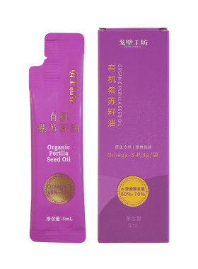 戈壁工坊有机紫苏油高Omega3