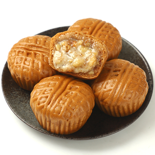 优之原核桃包广式早餐半成品流心甜包子酒店面点速食包点加热即食