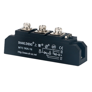 上海上整单相整流管大功率MDC100A110A200A1600V整流桥二级管模块