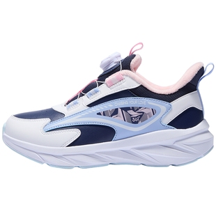 361童鞋 女童棉鞋加绒运动鞋二棉2025冬季儿童保暖高帮鞋女孩短靴