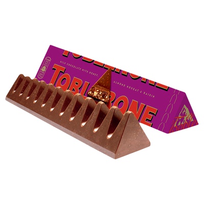 Toblerone三角进口葡萄干巧克力