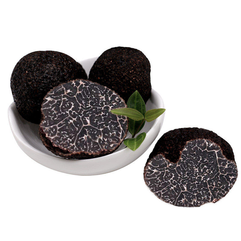 成熟新鲜黑松露菌野生野生菌500g