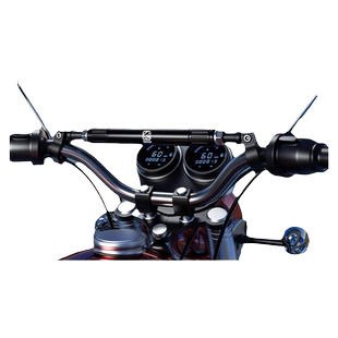 凯威格摩托车平衡杆龙头把铝合金踏板拓展电动车平横杆扩展支架