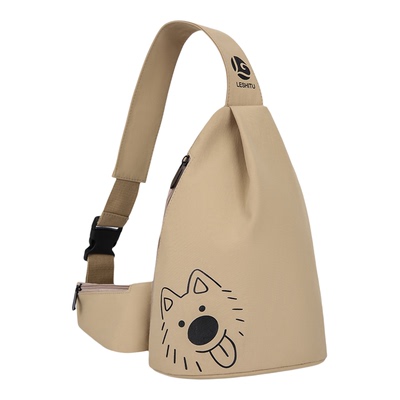 高级感时尚胸包女斜挎胸前包休闲