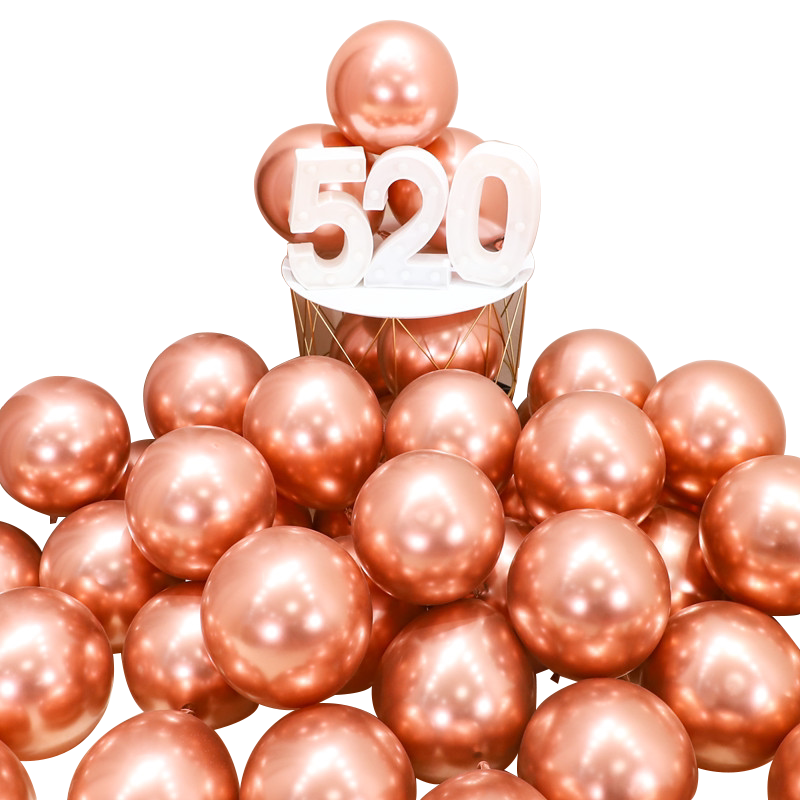 金属气球生日结婚表白周年开业