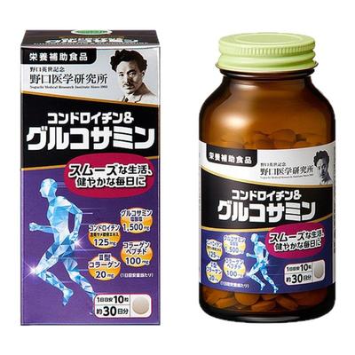 日本直邮Noguchi野口医学研究所补钙片剂中老年养护关节300粒