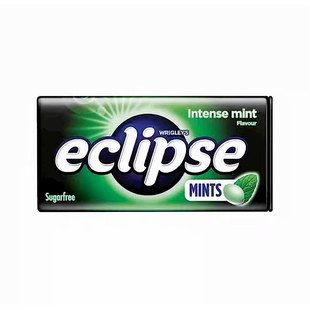 eclipse 美国进口易极超强薄荷糖无糖口香糖提神留兰香便携清口气