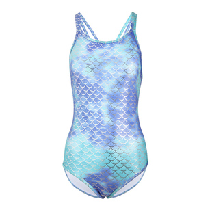 2026新款绝美美人鱼竞速泳衣女连体三角高级游泳馆专用学生初学者