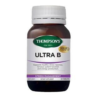 澳洲Thompsons汤普森VB  Ultra B 复合维生素B族男士 100粒